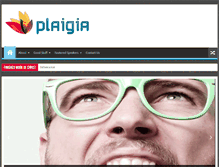 Tablet Screenshot of plaigia.com